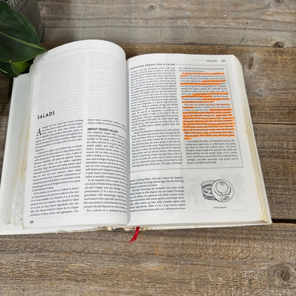 Vintage 1997 Joy of Cooking Cookbook: White Kitchen Decor - Picture 7 of 9